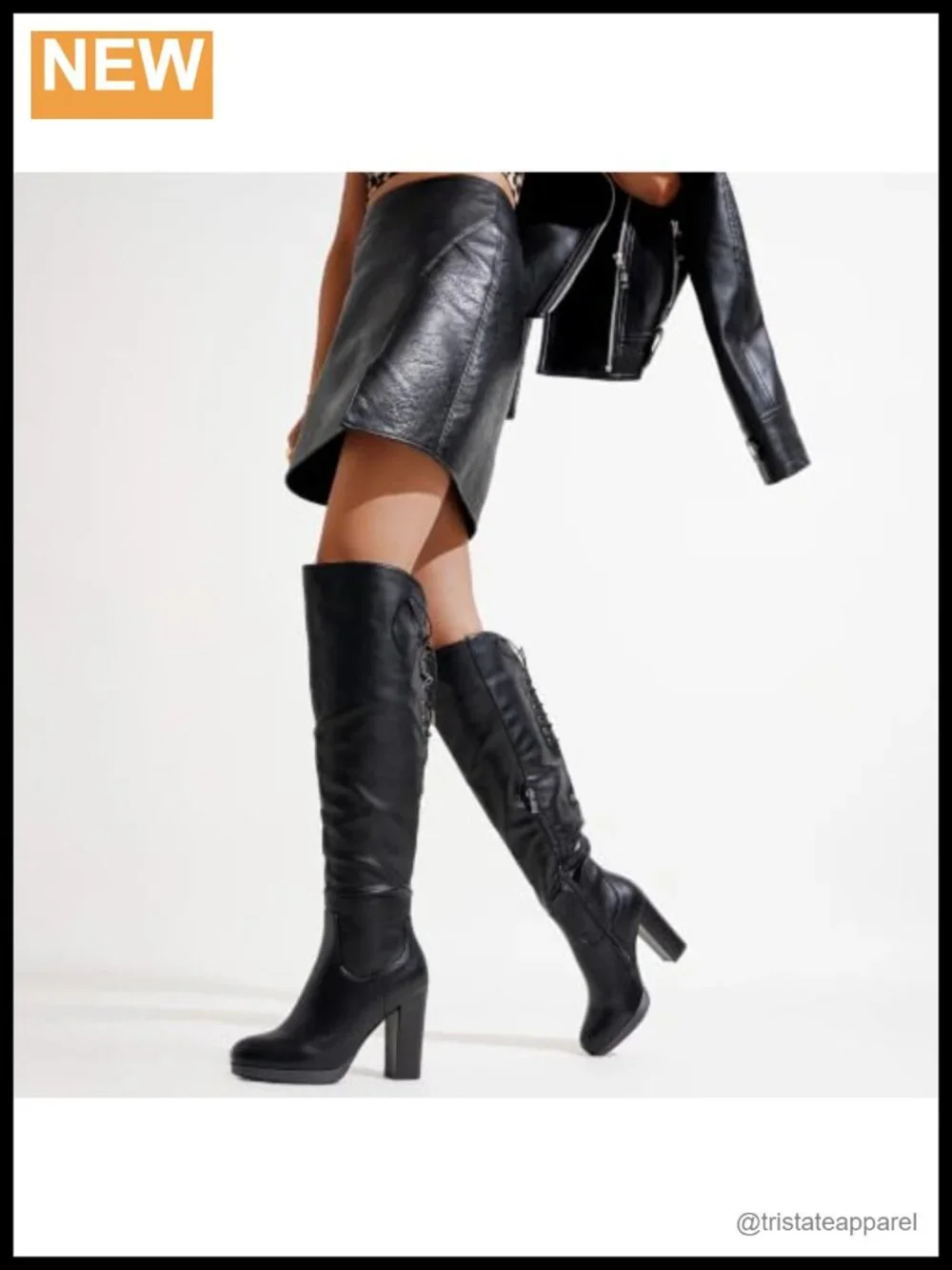 Suede Thigh High Over the Knee Chunky Platform Boots